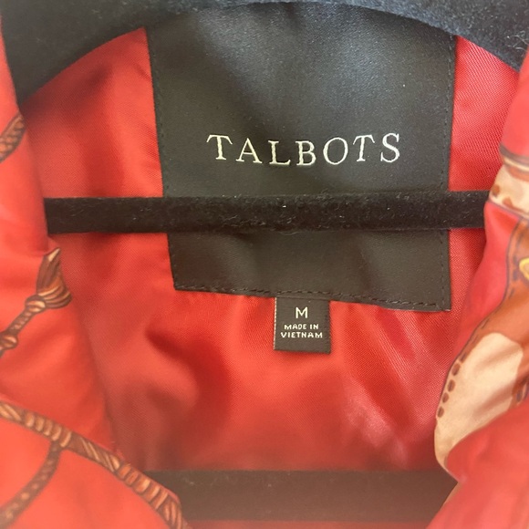 Talbots Equestrian Quilted Vest - Picture 6 of 8
